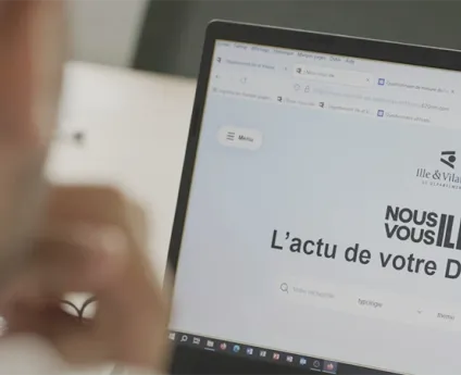écran Nous vous ille