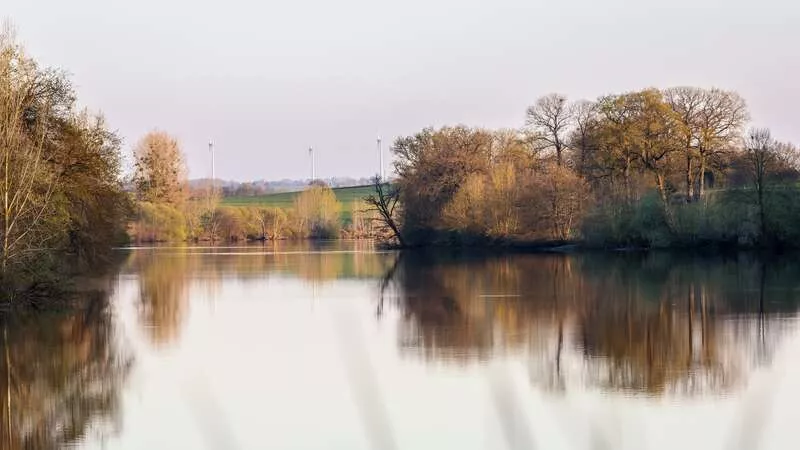 Photo de l'étang Marcillé-Robert 