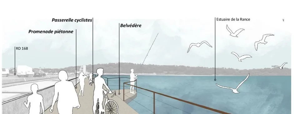 Le Département se positionne en faveur d’une infrastructure cyclable le long du Barrage de la Rance